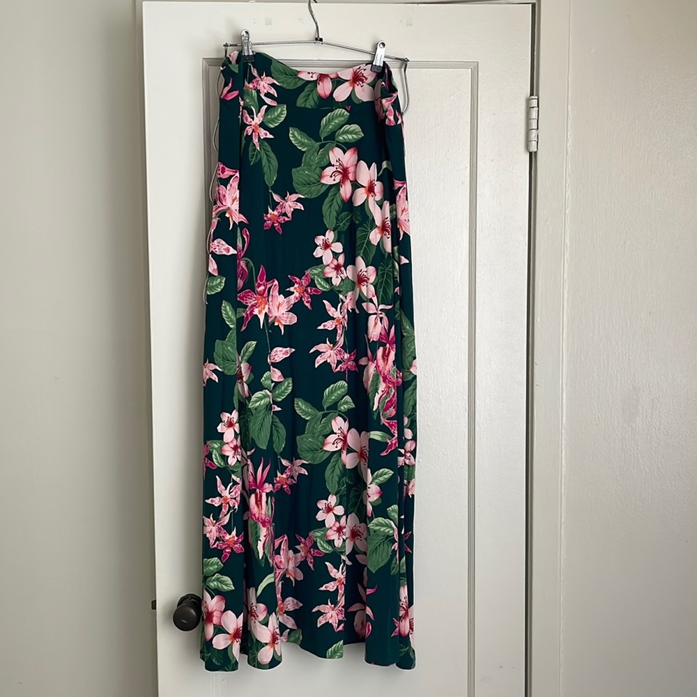 Tommy Bahama Maxi Hawaiian Tropical Skirt Women’s Large